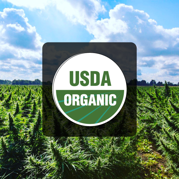 USDA Organic Certification for Vitality CBD Industrial Hemp Based CBD Products