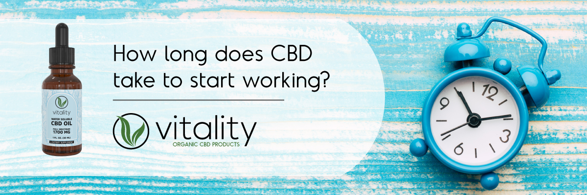 How Long Before CBD Starts Working?