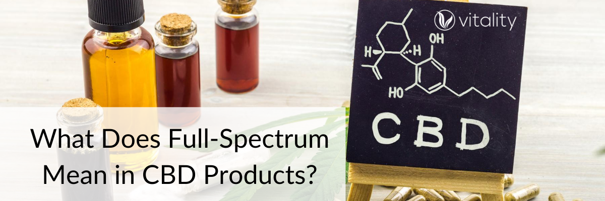 What does full-spectrum mean in CBD producs