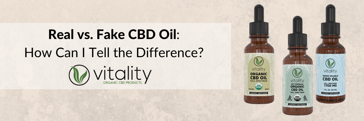 Real vs. Fake CBD Oil: How Can I Tell the Difference?