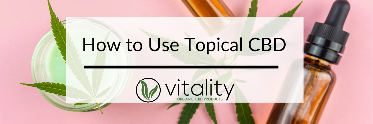 how to use topical cbd