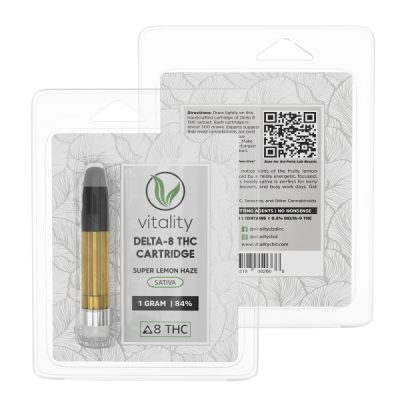 Delta-8 THC Cartridge | Sativa from Vitality CBD