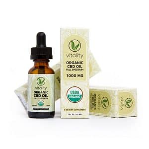 Full Spectrum Organic CBD Oil For Sale | Vitality CBD