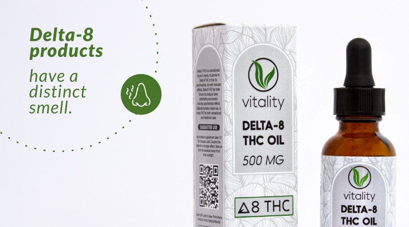 Vitality CBD's delta-8 oil